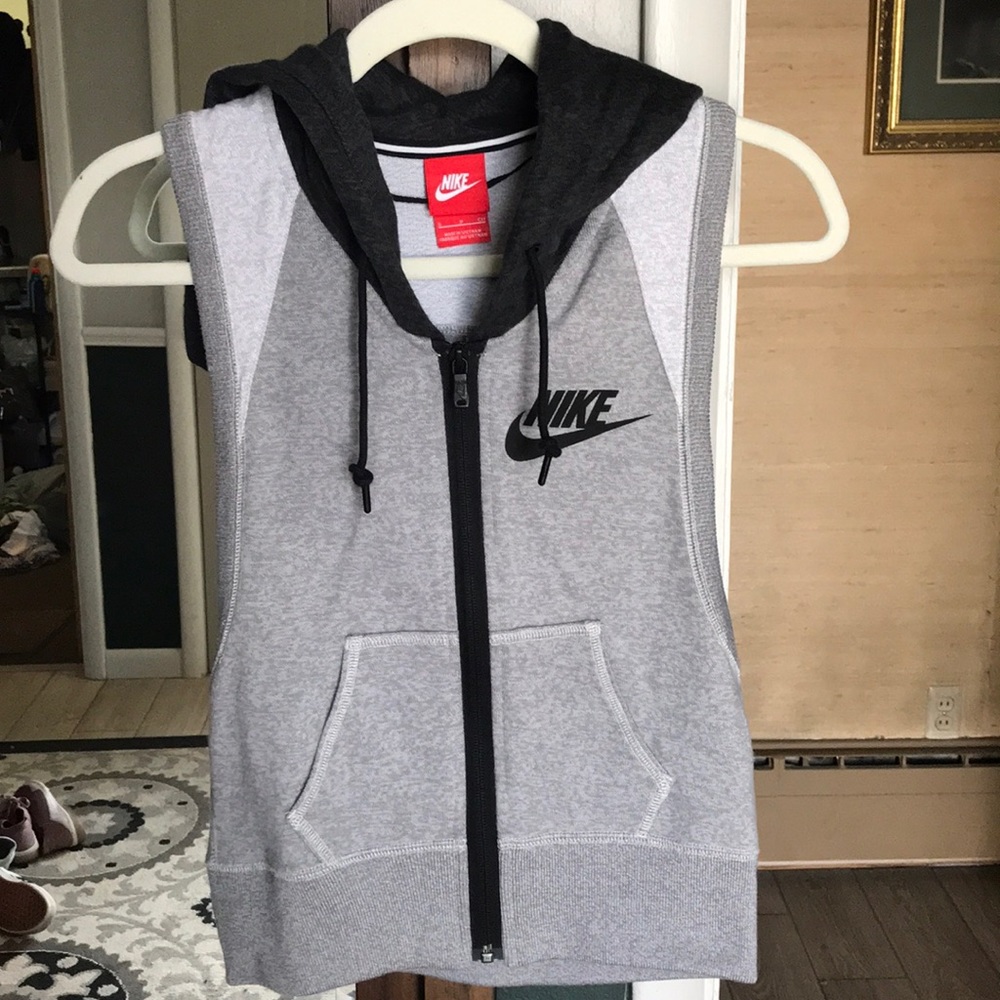 Nike Hoodie vest size small